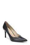 Naturalizer Anna Pointed Toe Pump In Inky Navy Leather
