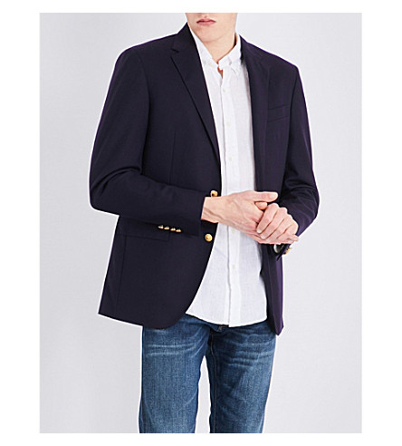 polo doeskin blazer