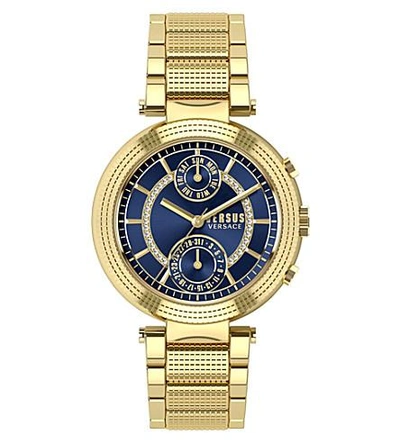 Versus Multifunction Blue Dial Bracelet Strap