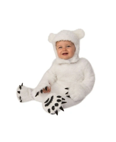 Buyseasons Toddler Girls And Boys Polar Bear Cub Deluxe Costume In White