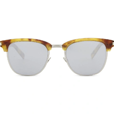 Saint Laurent Sl108 Square-frame Sunglasses In Nero