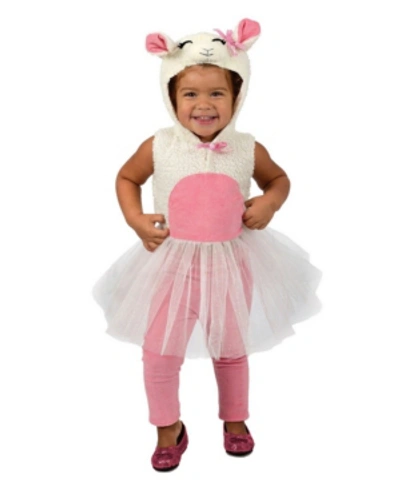 Buyseasons Kids'  Baby Girls Liza Lamb Costume In White