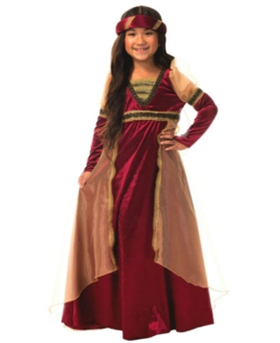 Buyseasons Kids'  Renaissance Big Girl's Costume In Red