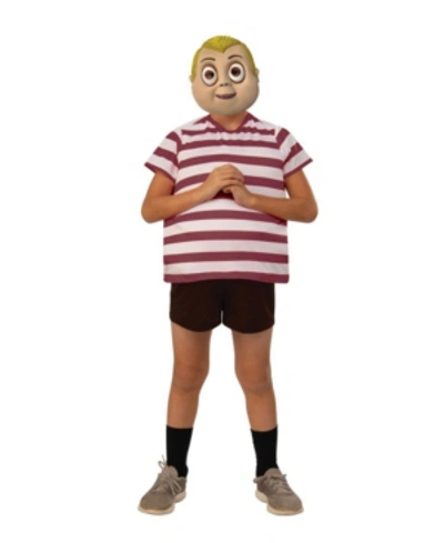 Buyseasons Kids'  Big Boy The Addams Family Pugsley Child Costume In Red