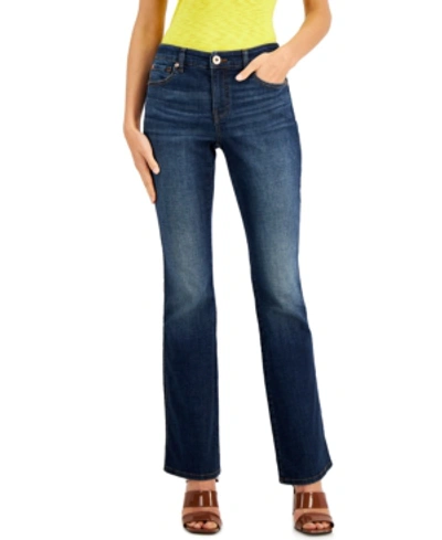 Inc International Concepts Inc Petite Curvy Elizabeth Bootcut Jeans, Created For Macy's In Serita Wash