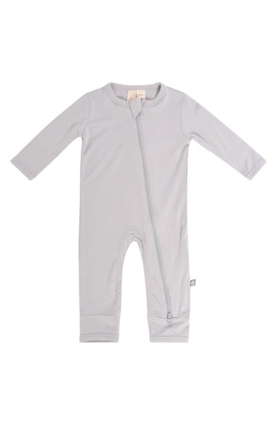 Kyte Baby Babies' Zip-up Romper In Storm