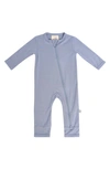 Kyte Baby Kids' Zip-up Romper In Slate