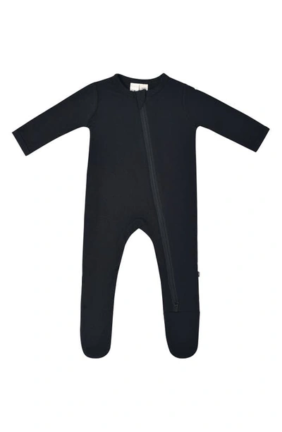 Kyte Baby Babies' Zip-up Footie In Midnight