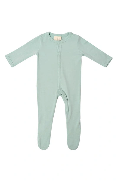 Kyte Baby Babies' Snap Footie In Sage