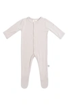 Kyte Baby Babies' Snap Footie In Oat