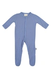 Kyte Baby Kids' Snap Footie In Slate