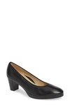 Ara Ophelia Pump In Black Leather