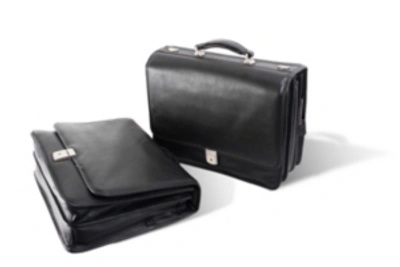 Mcklein River North, 15" Triple Compartment Laptop Briefcase In Black