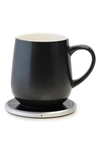 Ohom Ui Self-heating Mug, 12 Oz. In Black