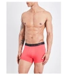 Calvin Klein Edge Classic-fit Stretch-cotton Trunks In Black