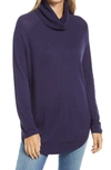 Caslonr Caslon Turtleneck Tunic Sweater In Navy Evening