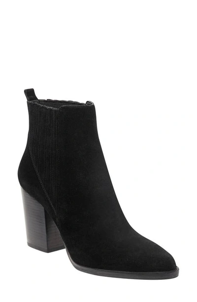 Marc Fisher Ltd Alva Bootie In Black Suede