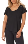 Lively The All Day T-shirt In Jet Black