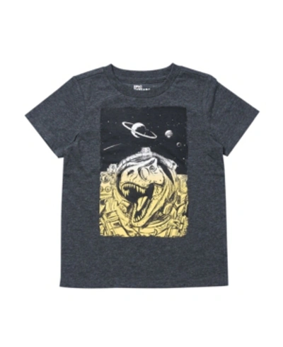 Epic Threads Kids' Toddler Boys Short Sleeve Graphic Tee In Charcoal Gray