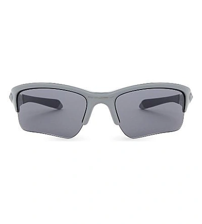 Oakley Quarter Jacket™ Wrap Sunglasses In Polished Fog
