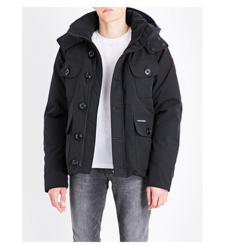 Canada Goose Selkirk Padded Shell Parka In Black | ModeSens