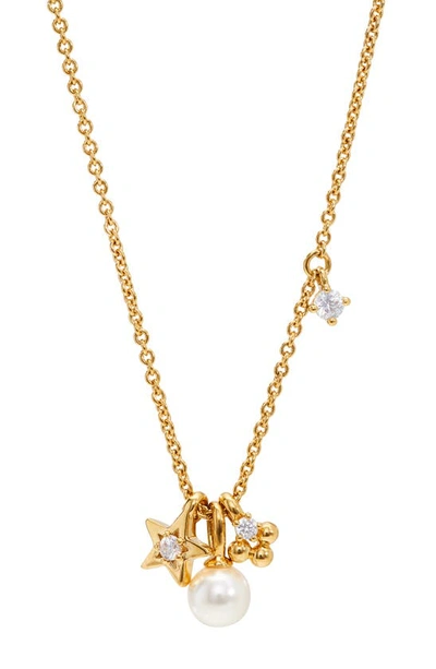 Ajoa Charm Pendant Necklace In Gold