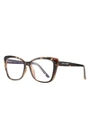 Fifth & Ninth Madison 50mm Blue Light Filtering Glasses In Tort