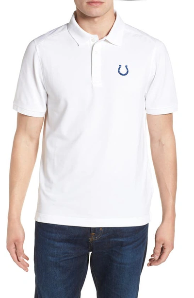 Cutter & Buck Indianapolis Colts In White