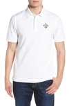 Cutter & Buck New Orleans Saints In White