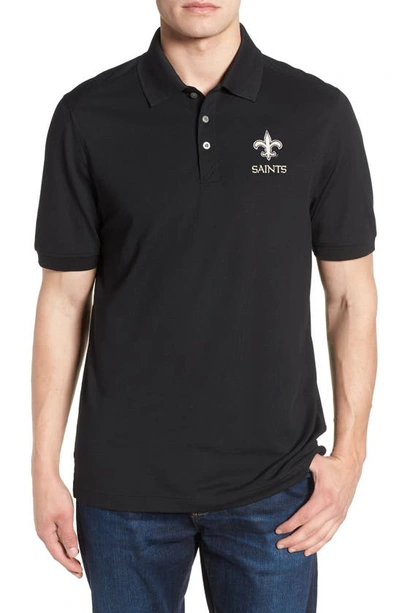 Cutter & Buck New Orleans Saints In Black