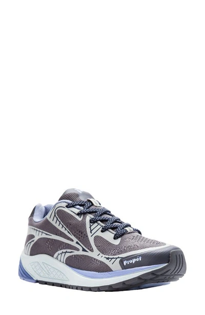 Propét One Lace-up Sneaker In Lavender/ Grey Fabric