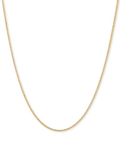 Italian Gold Wheat Chain Necklace In White Gold
