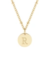 Brook & York Madeline Initial Pendant Necklace In Gold R