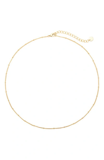 Brook & York Madeline Beaded Chain Necklace In Gold