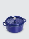 Staub - Verified Partner Staub 4-qt Round Cocotte In Dark Blue