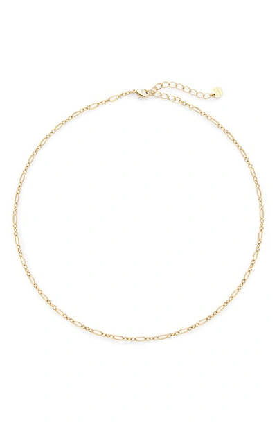 Brook & York Vivi Chain Necklace In Gold Plated
