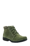 Propét Delaney Water Resistant Bootie In Olive Suede