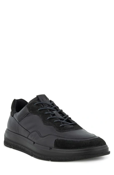 Ecco Soft X Sneaker In Black/ Black