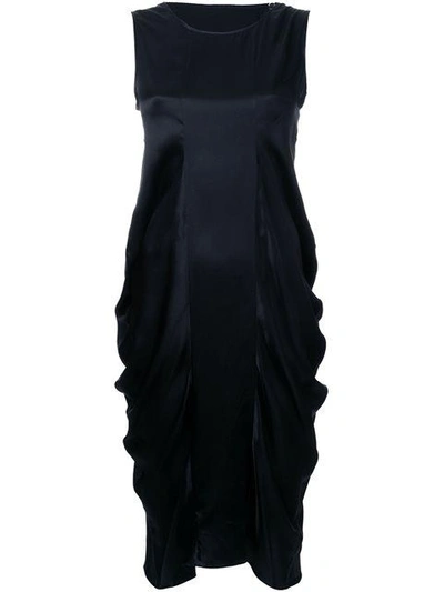 Nehera 'dodi' Ruched Dress In Black