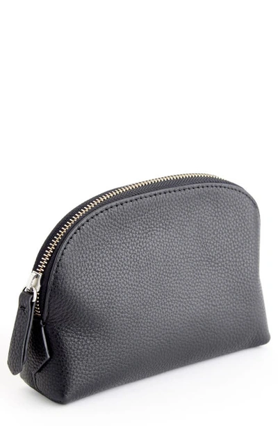 Royce Compact Cosmetics Bag In Black