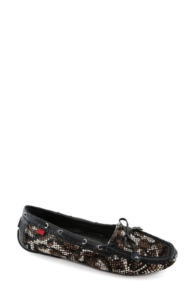 Marc Joseph New York Cypress Loafer In Snake Imprint Calf Hair