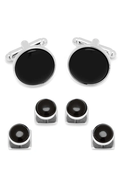 Ox & Bull Trading Co. Ox And Bull Trading Co. Stud Set In Black