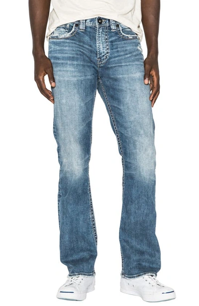 Silver Jeans Co. Men's Craig Classic Fit Bootcut Stretch Jeans In Indigo