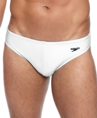 Speedo Swimwear, Solar 1'' Swim Briefs In White