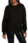 Good American Boyfriend Sweatshirt In Black001