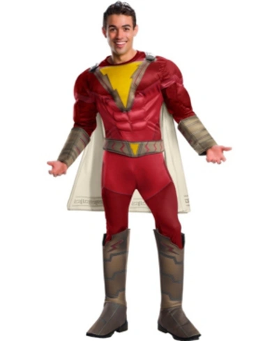 Buyseasons Men's Shazam Deluxe Adult Costume In Red