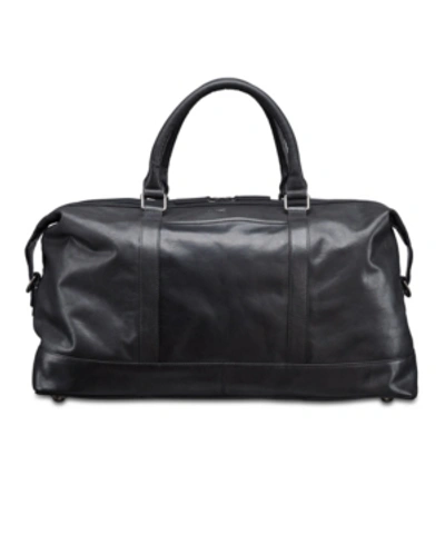 Mancini Buffalo Collection Carry On Duffle Bag In Black