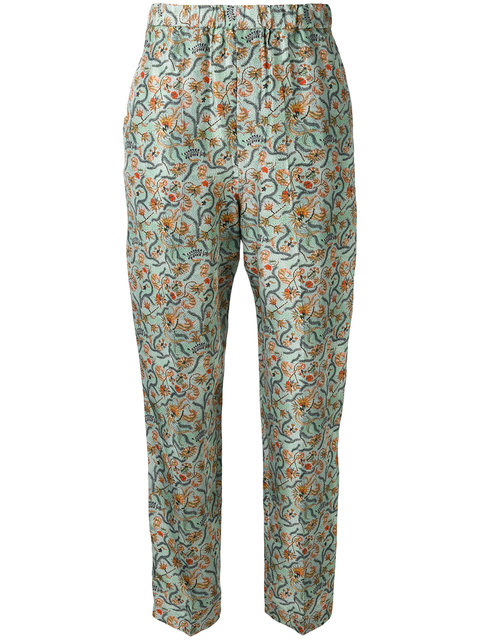 Isabel Marant - Floral Print Trousers | ModeSens