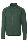 Cutter & Buck Mainsail Zip Jacket In Green