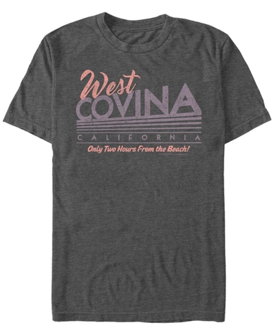 Fifth Sun Men's West Covina California Short Sleeve T- Shirt In Dark Gray
